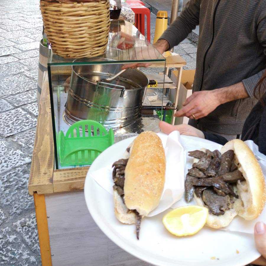 Pane con la milza 