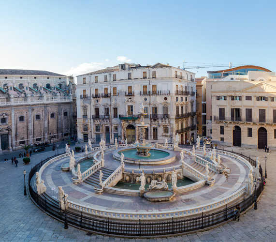 Piazza pretoria Palermo