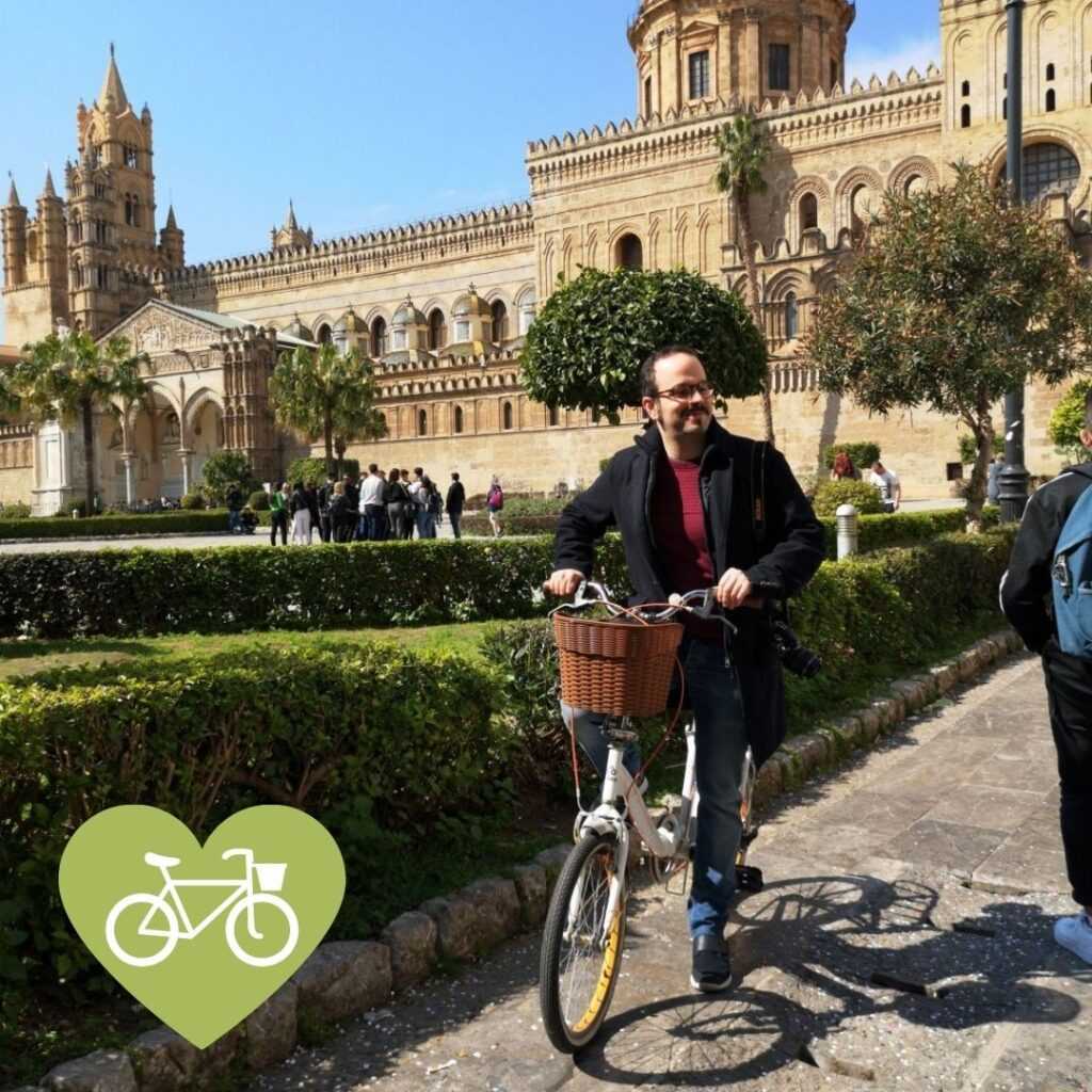 tour in cattedrale palermo in bici