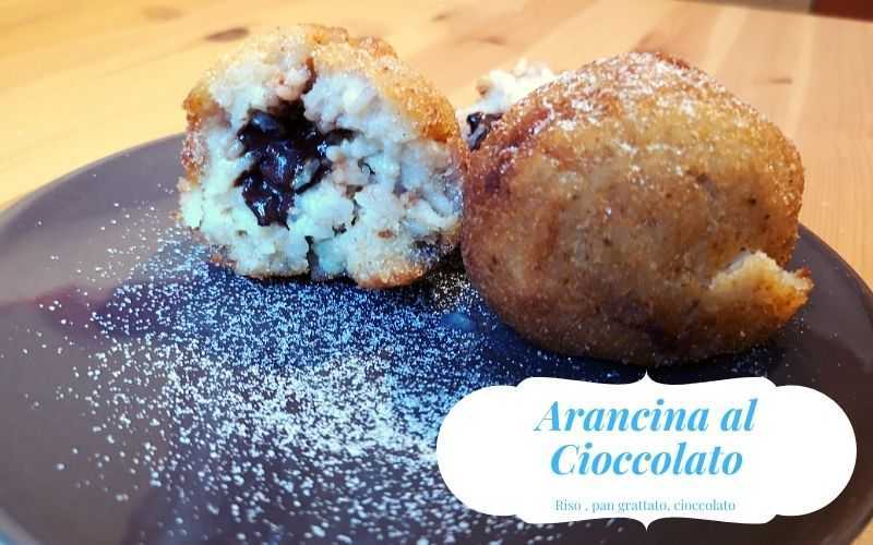 arancina al cioccolato