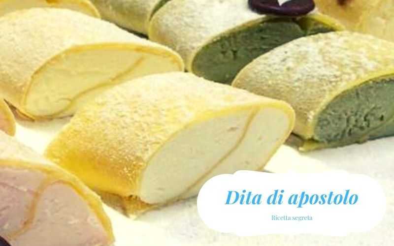 Dita d'Apostolo , dolci tipici palermitani